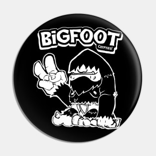 Crypties! Bigfoot Pin