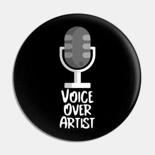 Voice Over Artist, darker Pin