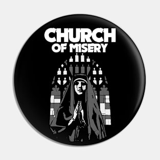 Church of misery Pin