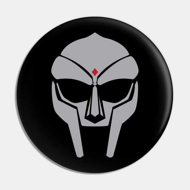 Supervillain DOOM Pin by zubiacreative