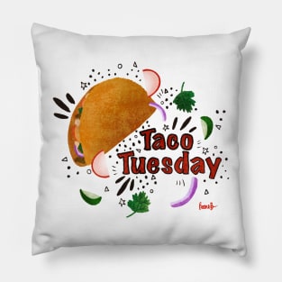 Taco Tuesday Pillow