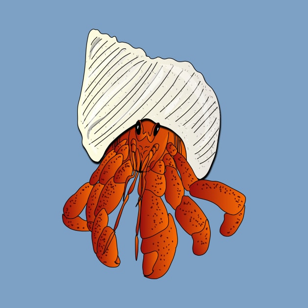 Hermit crab by FabuleusePlanete