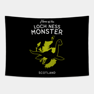 Home of the Loch Ness Monster – Scotland UK Cryptid Tapestry