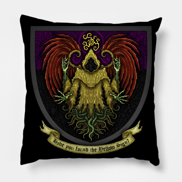 House of Carcosa - Azhmodai 2020 Pillow by azhmodai