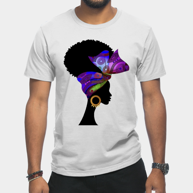 Disover African American Women, Afrocentric Women, Black Queen, African American - African American Women - T-Shirt