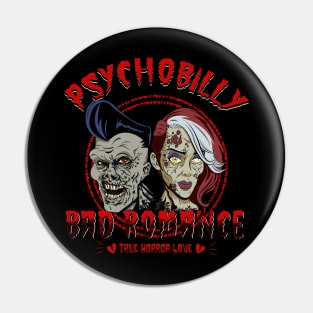 Psychobilly. Bad Romance Pin