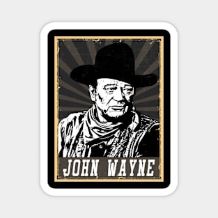 80s Style John Wayne Magnet