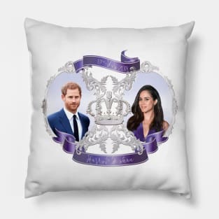 Harry and Meghan #royalwedding celebration Pillow