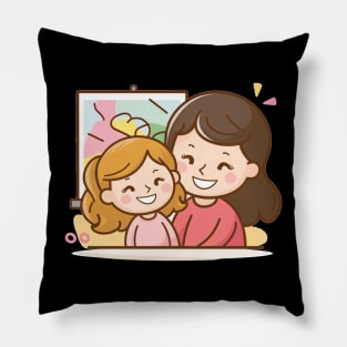 Hug my mother Pillow