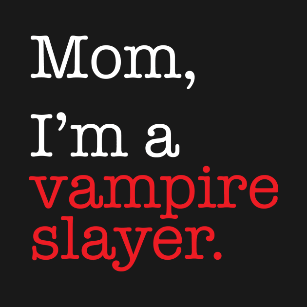 Vampire Slayer by lyndsayruelle