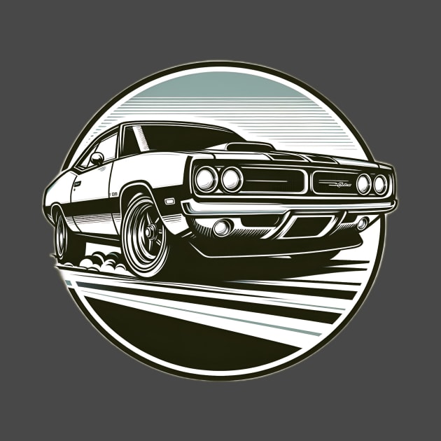 Classic American Muscle: Revving Through Time by Fusion Lab