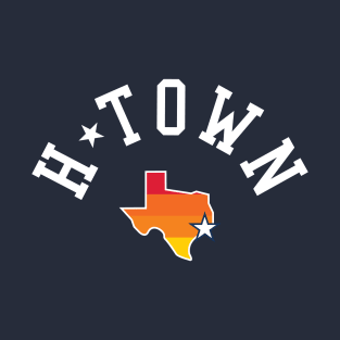 Houston H-Town Baseball Fan Tee: Hit It Out of the Park, Y'all! T-Shirt