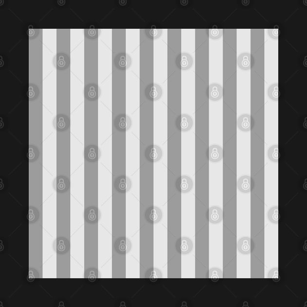 Soft Greys - Wide Stripes by implexity