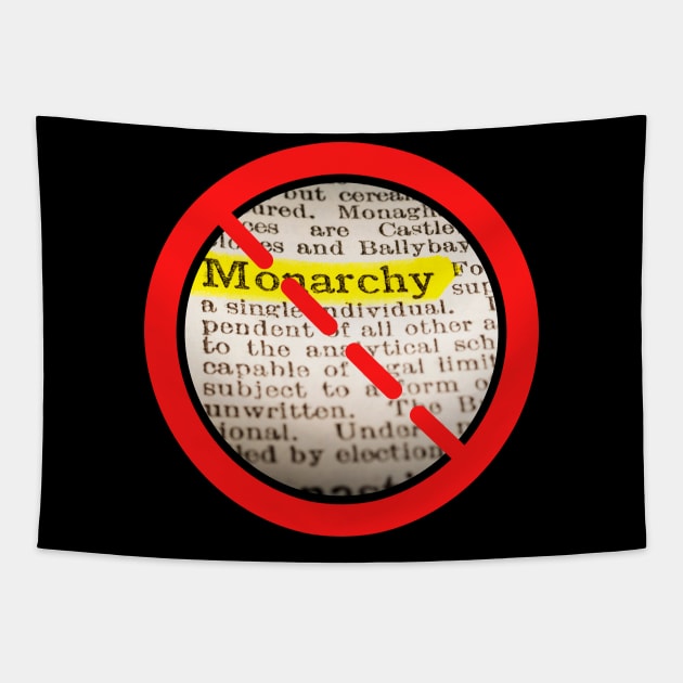 Dictionary definition of Monarchy - Banned Tapestry by Try It