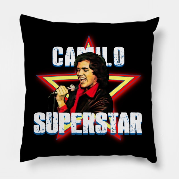 Camilo Superstar 2 Pillow by SanFernandez