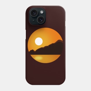 Beautiful Sunset Mountain Phone Case