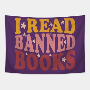 I Read Banned Books Tapestry