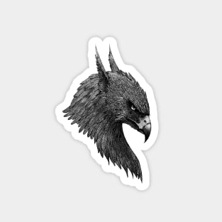 Griffin Black & White Version Magnet