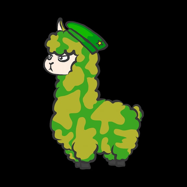 Alpaca Llama Farmer Farmer Funny by KK-Royal