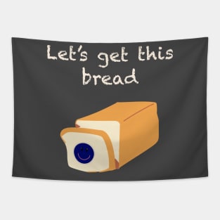 Bread graphic design Tapestry