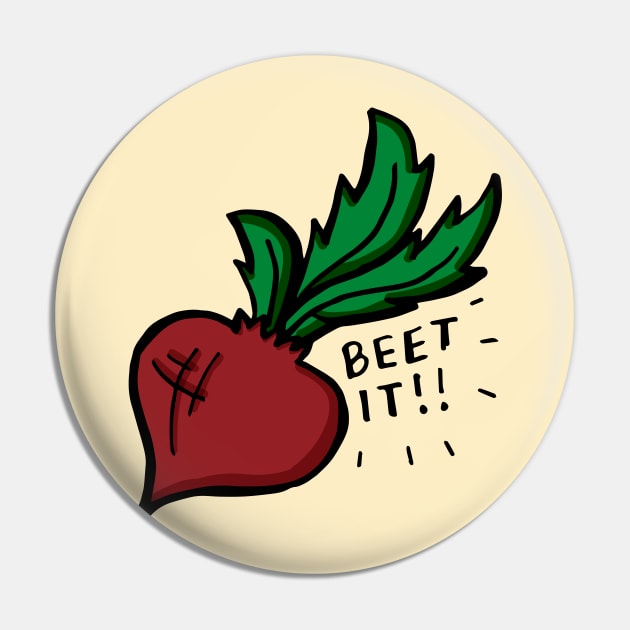 Beet It Pin by RADdoodads