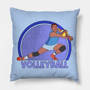 Volleyball Player Pillow