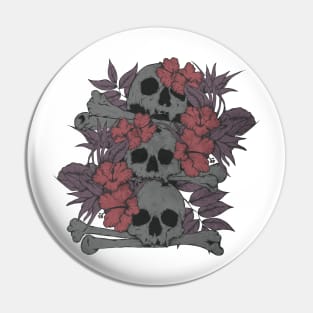 Skulls and crossbones Pin