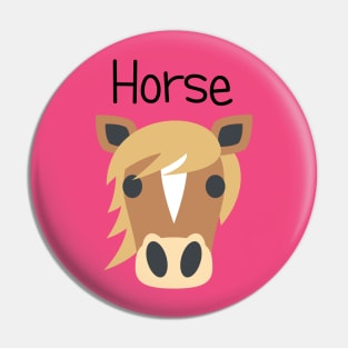 Giddy Up Horse Pin