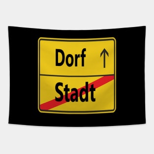 Stadt? Dorf! Tapestry