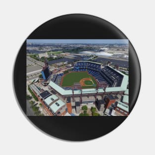 Phillies Citizens Bank Park Aerial Pin