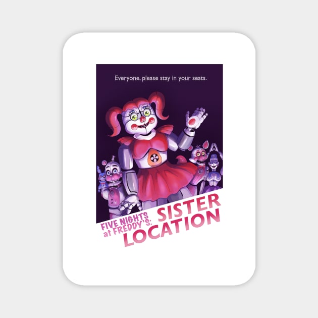 Sister Location Magnet by chronodia