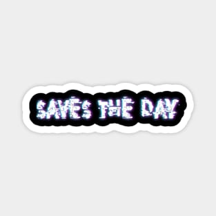 Glitch Light - Saves The Day Magnet