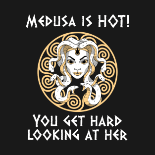 Ancient Greek Mythology and Greek Monsters Medusa Snake T-Shirt