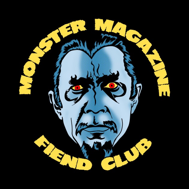 MONSTER MAGAZINE FIEND CLUB by VanceCapleyArt1972