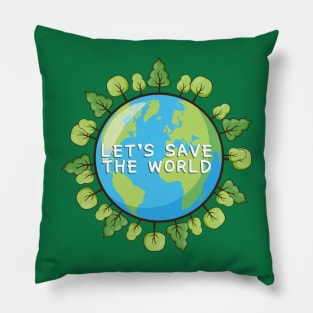 Save The World Pillow