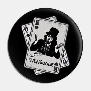 Retro Svengoolie Card Style Pin