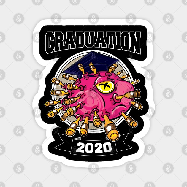 CoronaVirus Graduation Magnet by eShirtLabs