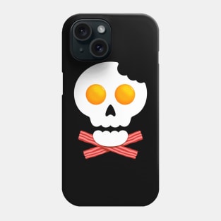 Breakfast Skull Phone Case