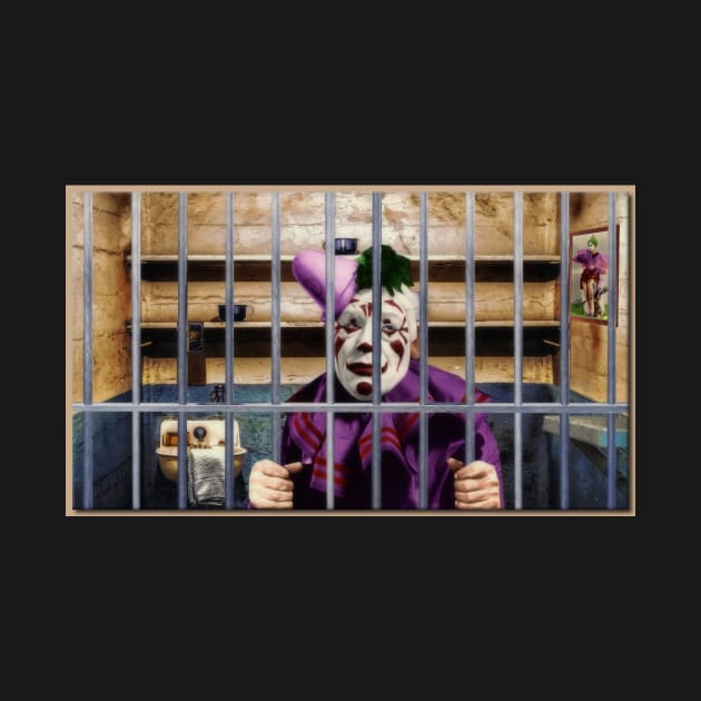 The Clown Behind Bars by rgerhard