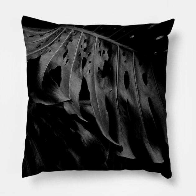 Monstera Pillow by dmitryb1