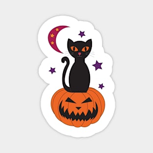 Halloween Ugly Sweater Pattern Magnet