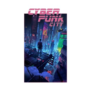 Cyber Punk City T-Shirt