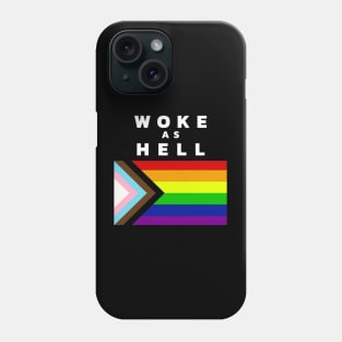 Woke As Hell Version 3 Phone Case