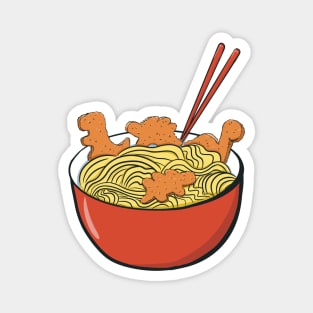 Dino Ramen Magnet