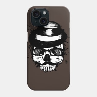 hipster skull disguise Phone Case