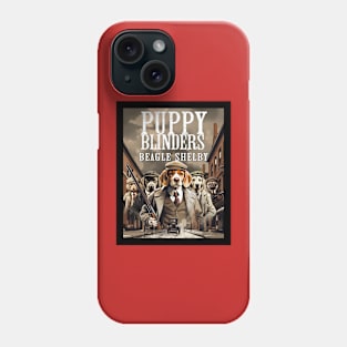 Puppy Blinders: Beagle Shelby Phone Case