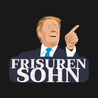 Frisurensohn Trump Biden Friseur Frisur T-Shirt