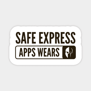 Secure Coding Safe Express Apps Wears Helmet Magnet