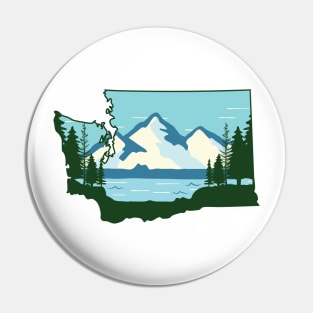 PNW Washington State Pin