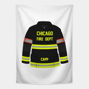 CHICAGO FIRE - CAPP - SQUAD 3 - TURNOUT COAT Tapestry